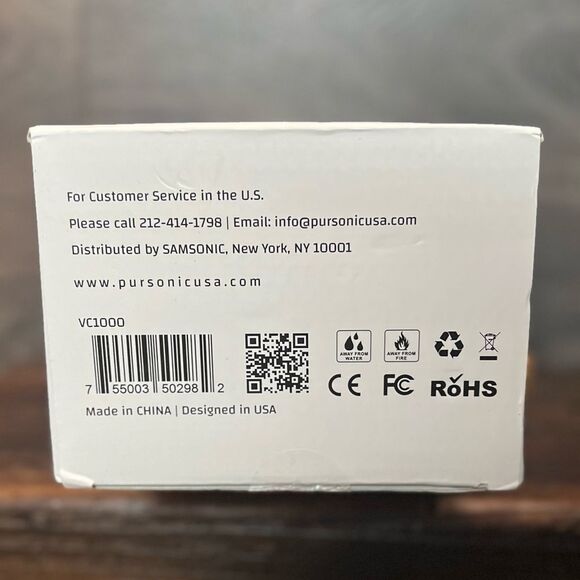 Pursonic USB Rechargeable Cordless Handheld Vacuum Cleaner in Black. New in Box! - Picture 9 of 10